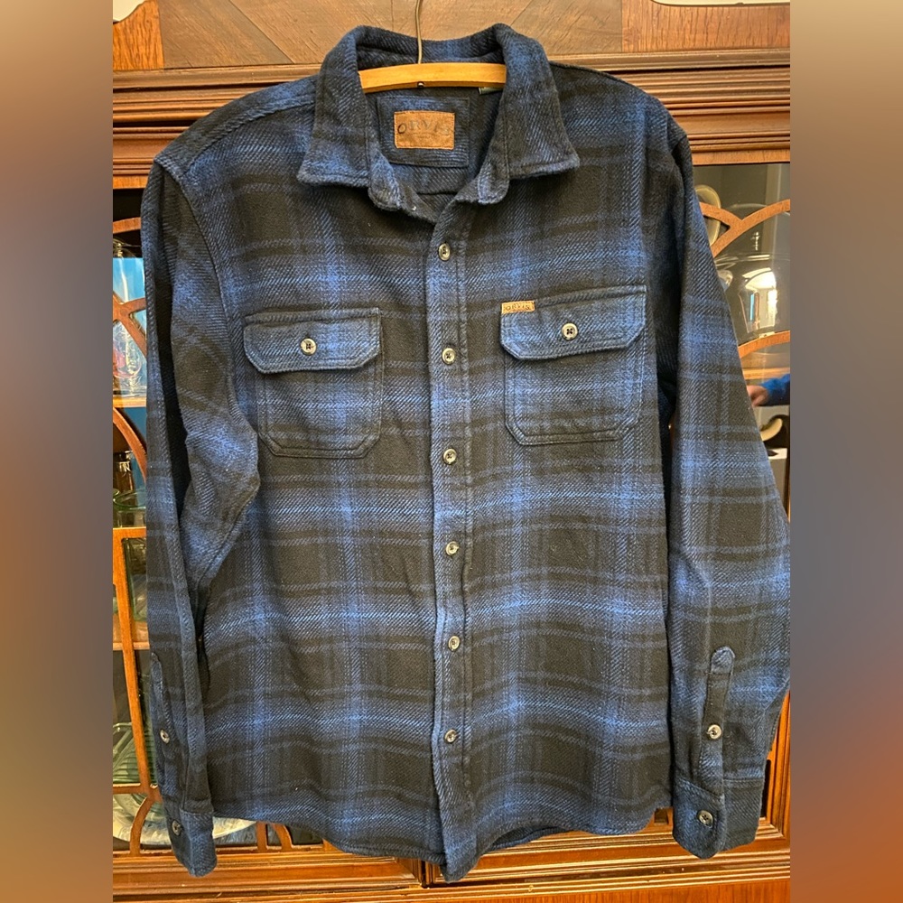 Men’s Orvis Heavyweight Shirt Jacket Size M
